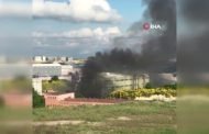 Arnavutköy'de kumaş fabrikasında korkutan yangın