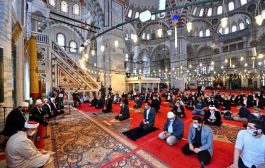 Fatih Camii'nde Fatih Sultan Mehmet Han için mevlit okutuldu